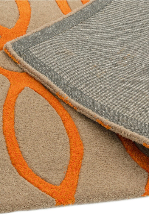 Vloerkleed MOMO Rugs Matrix MAX37 Wire Orange 160x230 cm - vtwonen shop