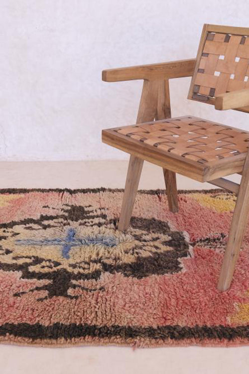 AFK Living vloerkleed Berber - handgemaakt - Wol - 207 x 112 cm - vtwonen shop