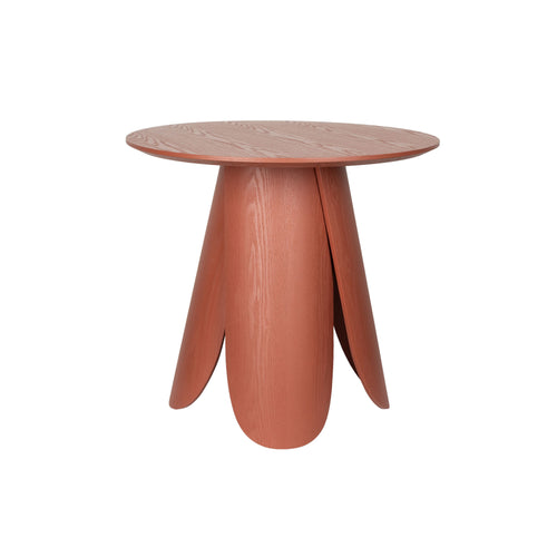 Zuiver Fleur Bistro Tafel Hout Rood