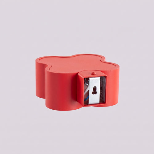 Sollux Lighting Wandlamp OVIO rood Gx53 - 12x14,5x6cm