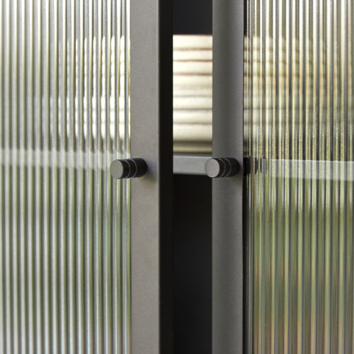 Tikamoon Metalen servieskast - Zwart - vtwonen shop