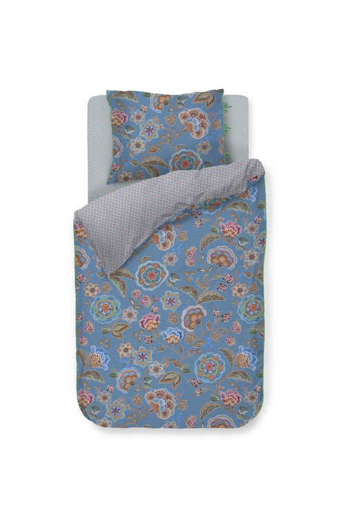Pip Studio dekbedovertrek Matata - 140x200/220 cm - blauw - vtwonen shop