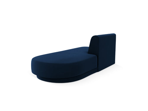 Micadoni Module Miley 2-zits, flueel koningsblauw - 90x158x70cm
