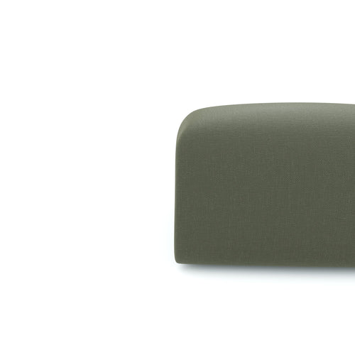 Sia Home - Zitzak MYRA - kruispatroonweefsel olijfgroen 75cm