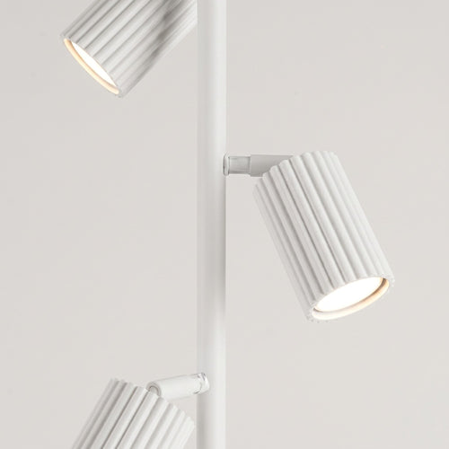 Sollux Lighting Vloerlamp KARBON 3 wit - 30x30x155cm