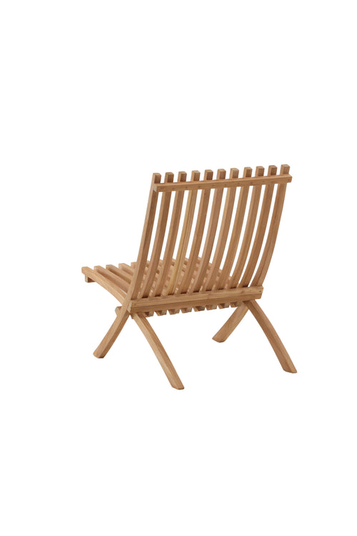 Rebellenclub Loungestoel Eden - Set van 2 - Naturel Hout