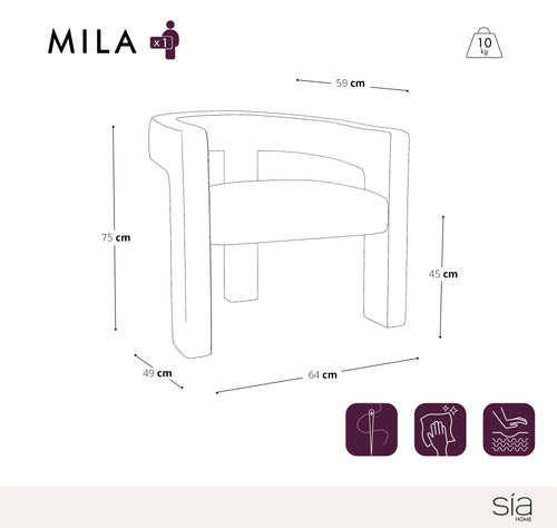 Sia Home -  MILA -   64cm
