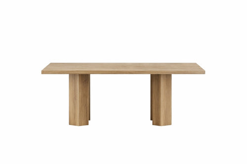 Rebellenclub  Ylborg Eetkamertafel - 200 x 90 - Naturel