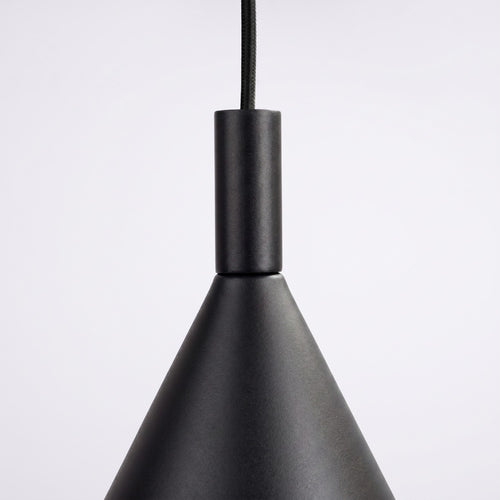 Sollux Lighting Hanglamp NOX 25 zwart - 24,5x24,5x140cm