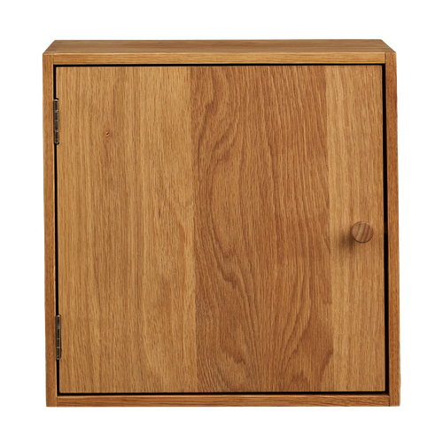 Artichok Abigail Eikenhouten Wandkast Met Deur Naturel