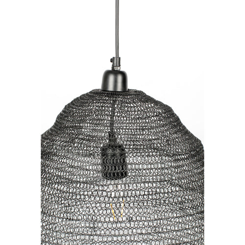 Housecraft Living Lena Hanglamp L Zwart - vtwonen shop