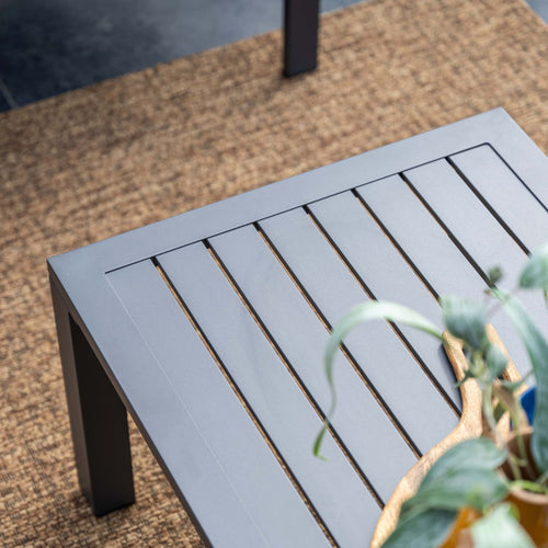 Garden Impressionsloungeset Durban 4-delig - donker grijs - desert sand