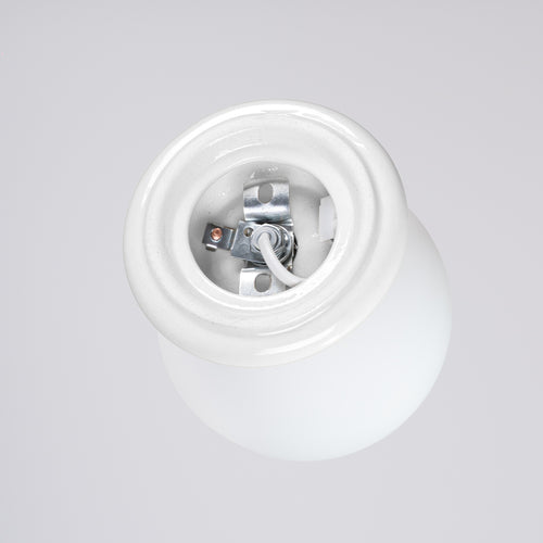 Sollux Lighting Wandlamp ZORI wit IP44 - 12x16x12cm