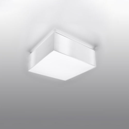 Sollux Lighting Plafondlamp HORUS wit - 25x25x11cm