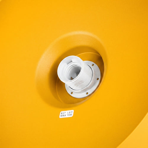 Sollux Lighting Hanglamp BILO geel - 35x35x120cm