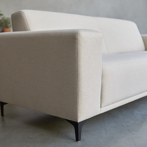 Tikamoon 3-zitsbank in ecru stof - Beige