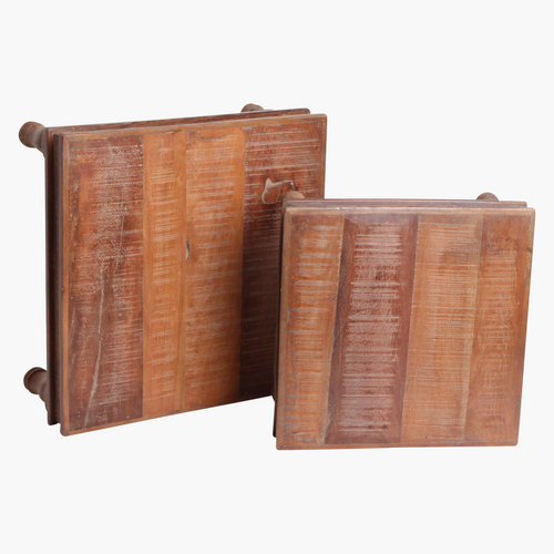 Raw materials Factory Bajot bijzettafel - 46x46x18 cm