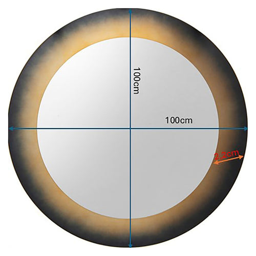 Kare Design Spiegel Prezioso Ø100cm