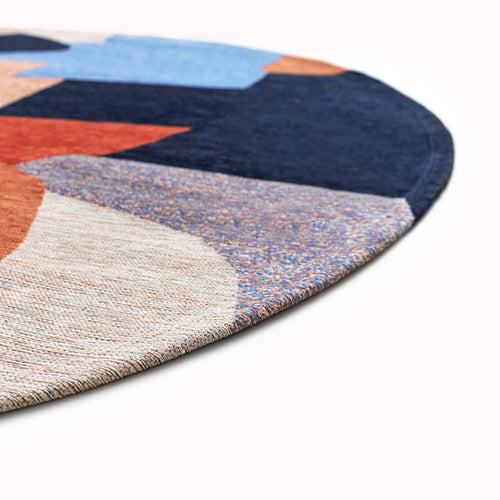 Ecorugs vloerkleed Carpe Diem - multicolor - 240x240cm