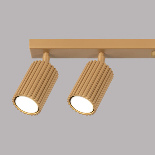 Sollux Lighting Plafondlamp KARBON 6L goud - 117x6,5x16,5cm