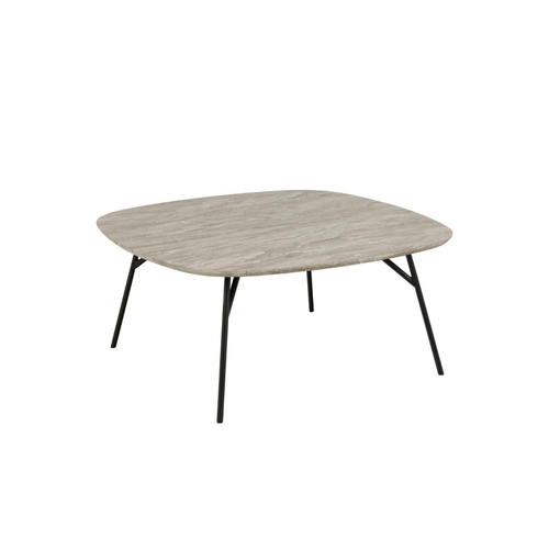 Rebellenclub Salontafel Komi - 90 x 90 cm - Marmer Look - vtwonen shop