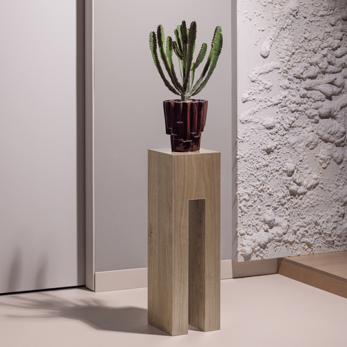 WOOOD plantenstandaard Plantor - MDF - Naturel - 80x24x24