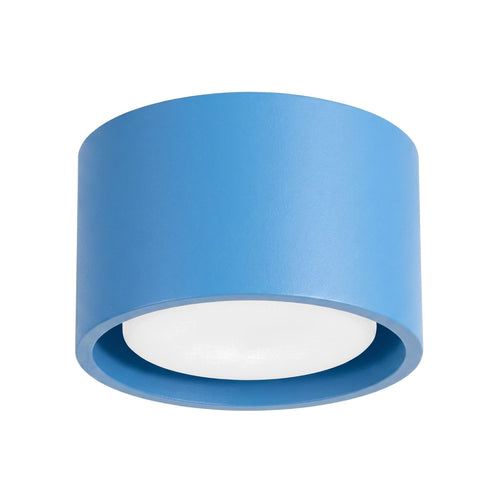 Sollux Lighting Plafondlamp MODO 1 azuur Gx53 - 10x10x6cm