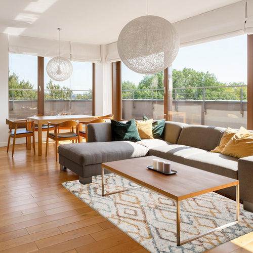 AFK Living vloerkleed Djemaa - shaggy - veelkleurig - 120 x 170 cm - vtwonen shop