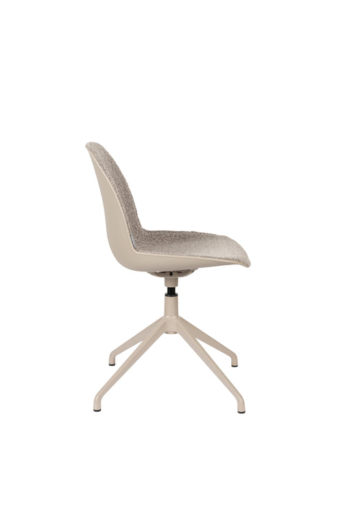 Zuiver Albert Kuip Swivel Eetkamerstoelen Taupe - Set van 2 - vtwonen shop