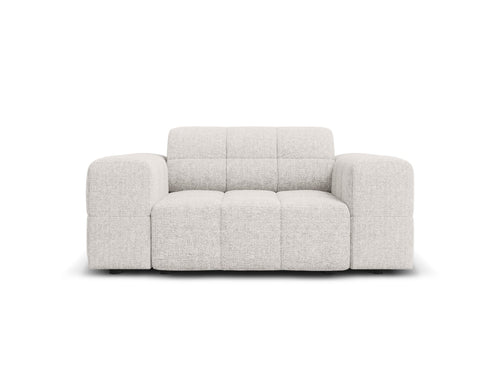 Cosmopolitan Design Fauteuil Chicago chenille lichtgrijs - 102x132x78cm