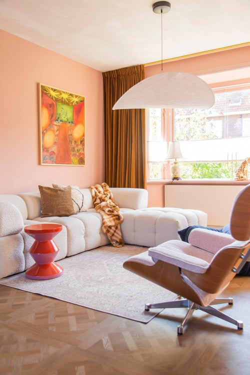 Interieur05 Vintage vloerkleed Ethel Bruin - 330 x 240 cm - vtwonen shop