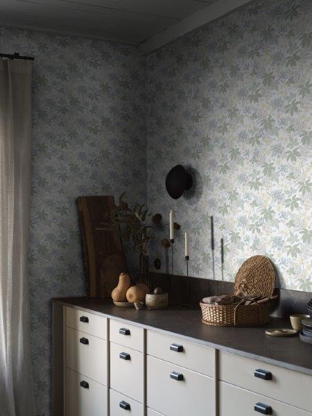 Borastapeter behang bladeren lichtgroen - 53 cm x 10.05 m - 660331 - vtwonen shop