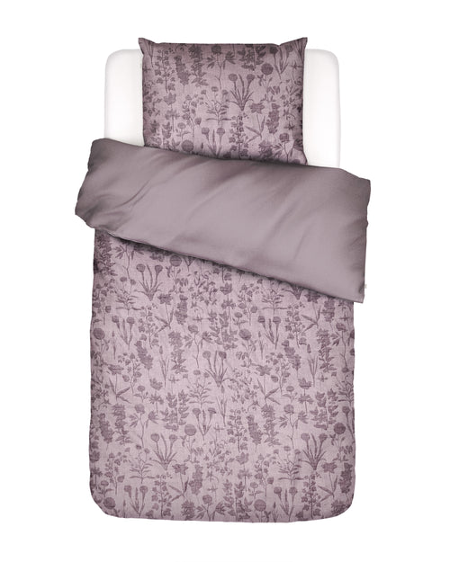 Essenza Maribel dekbedovertrek - Eenpersoons – 140x200/220 cm - Pale purple
