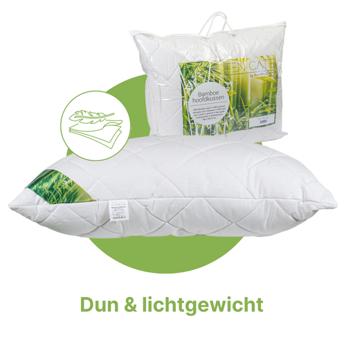 Ten Cate hoofdkussen - bamboe - 60x70 - vtwonen shop