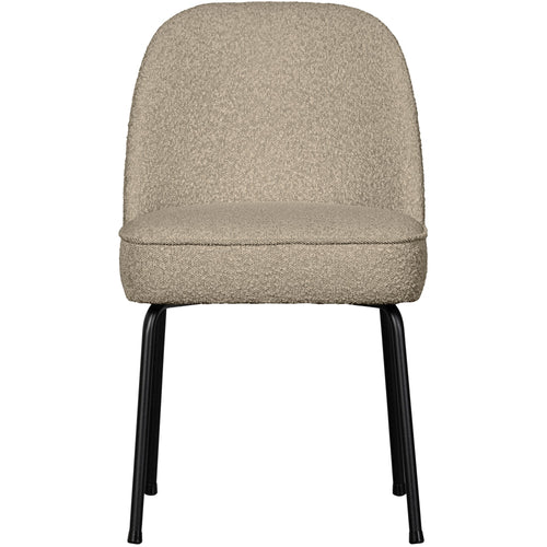 BePureHome eetkamerstoelen Vogue - Bouclé - Beige - Set van 2 - vtwonen shop