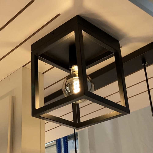 Highlight plafondlamp Fragola - 1 lichts - 20  x 25   cm - zwart - vtwonen shop