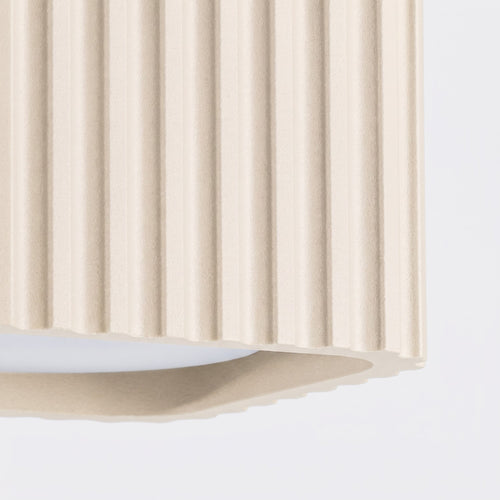 Sollux Lighting Plafondlamp RIFF 1 beige Gx53 - 10x10x6cm