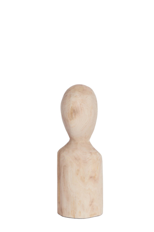 Light & Living ornament LUMUNA - 12.5x12x32.5cm - bruin