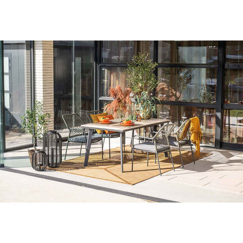 Garden Impressions tuinset Ross - Penedo - mosgroen - 160x90 cm - 5-delig