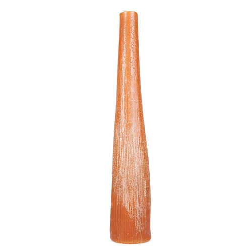S|P Collection - Kaars 9xH49,5cm oranje Twig