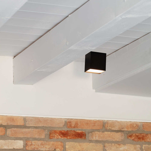 Ideal Lux KUBIKO Geïntegreerde LED Opbouwdownlight Zwart 1100Lm 3000K