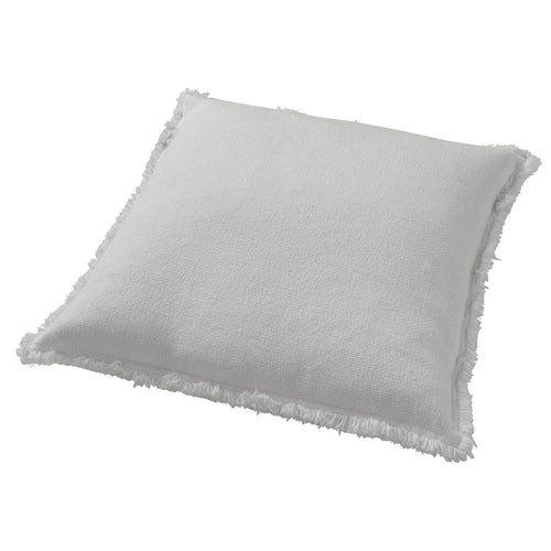 BURTO - Kussenhoes 45x45 cm - gewassen katoen - Snow White - wit