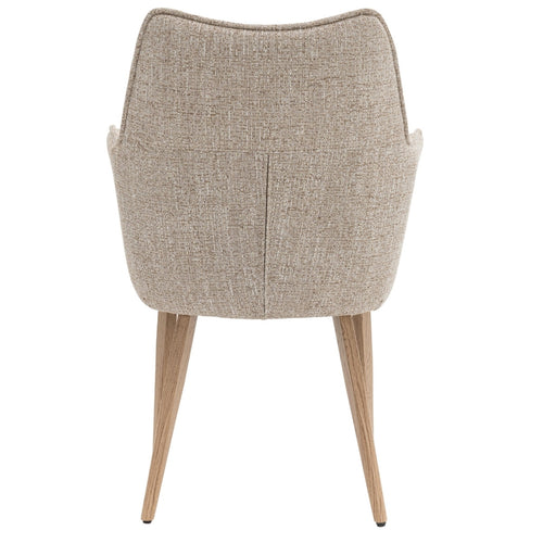 DÉJA Living Eetkamerstoel Zayn - Beige/Naturel - Zithoogte 47cm - Set van 2 - vtwonen shop
