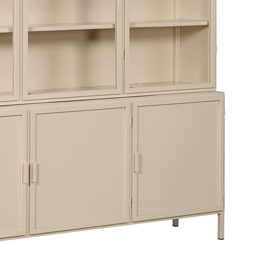 New routz buffetkast Garland 6-deurs zand