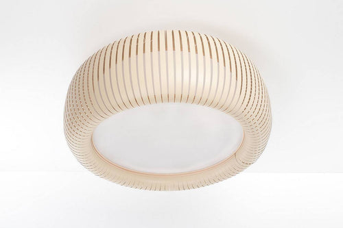bpskoncept plafondlamp Oblo - beige kunststof - diffuser