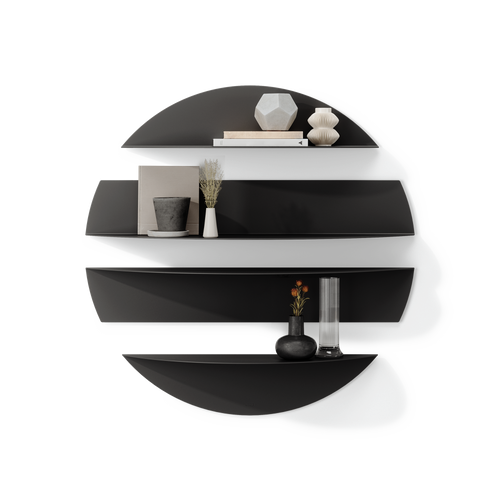 Umbra Solis zwevende wandplanken van metaal - vtwonen shop