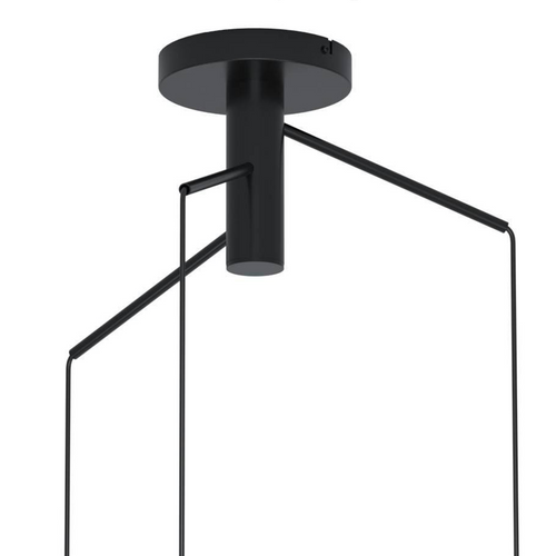 EGLO hanglamp Mantunalle - e27 - ø 62 cm - zwart/wit - vtwonen shop