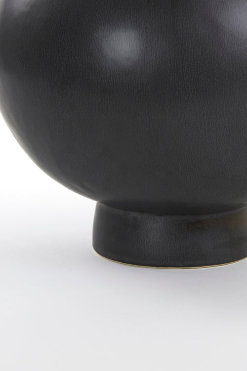 Light & Living vaas MAGULI - Ø37x35cm - zwart