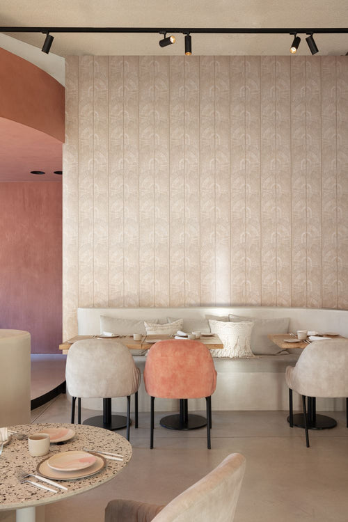 Masureel behang grafisch motief beige - 53 cm x 10.05 m - 630837 - vtwonen shop