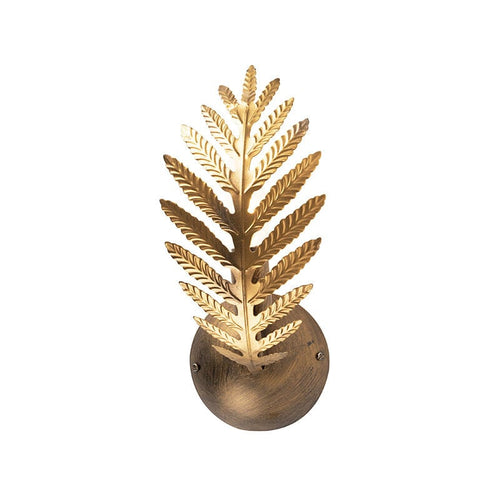 Ylumen wandlamp Palm - 1 lichts - 9.5  x 32   cm - goud bruin - vtwonen shop